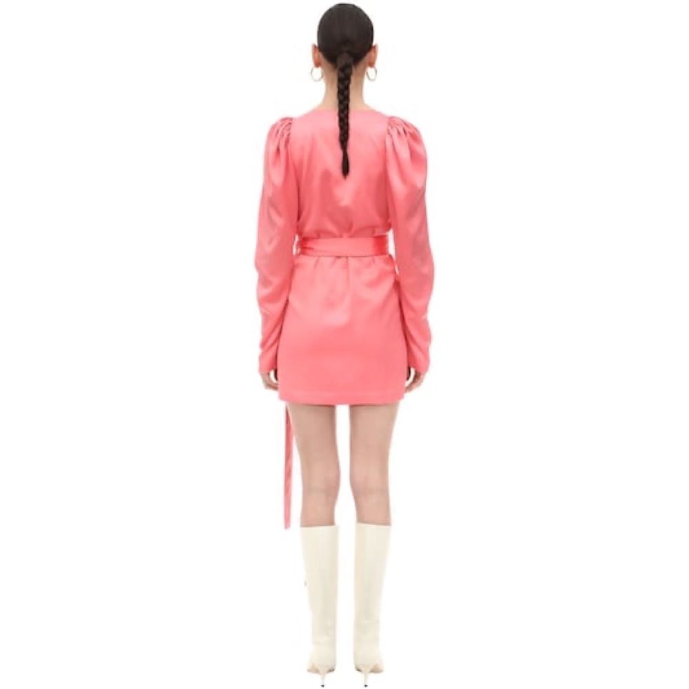 Rotate Number 31 satin Mini wrap Dress - Picture 4 of 12